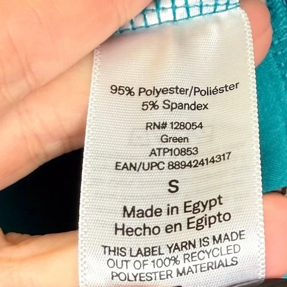 BONOBOS‎ Fielder Tech Fleece Hoodie Jacket Size S Teal Blue Knit Lightweight Zip